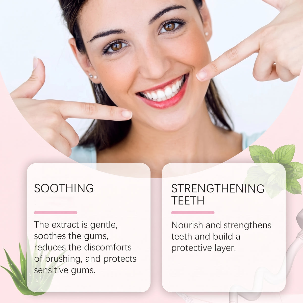 Oralhoe Nicotinamide Whitening Toothpaste – Dazzle White Toothpaste for Brighter Teeth