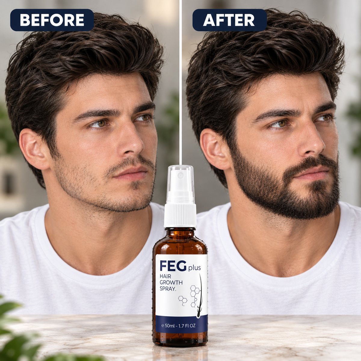 FEG Plus Hair Growth Spray – Hair Growth & Scalp Care Treatment