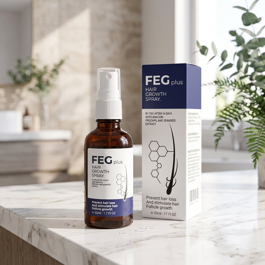 FEG Plus Hair Growth Spray – Hair Growth & Scalp Care Treatment
